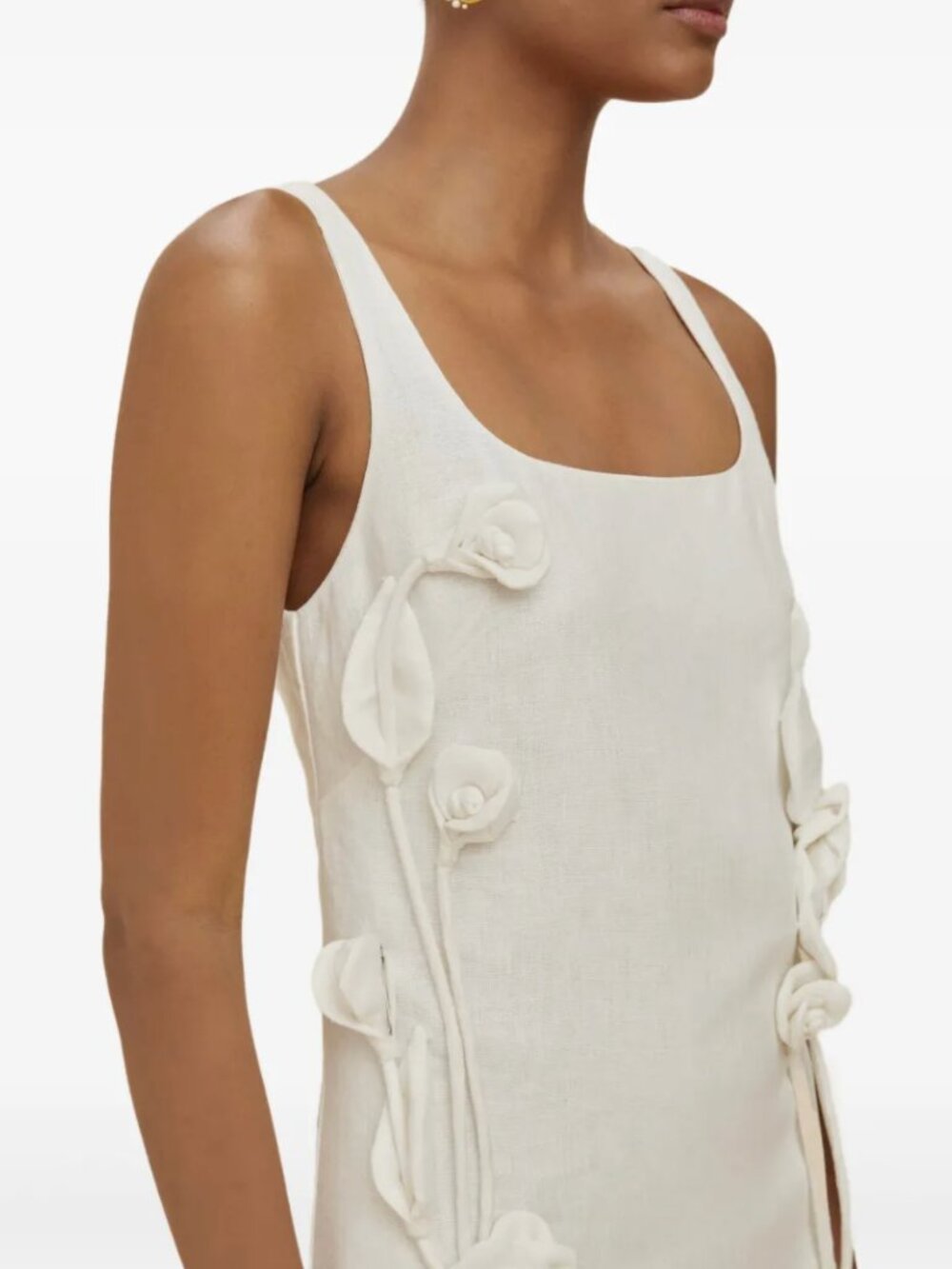 FARM Rio Linen Floral Dress (SOLD OUT)